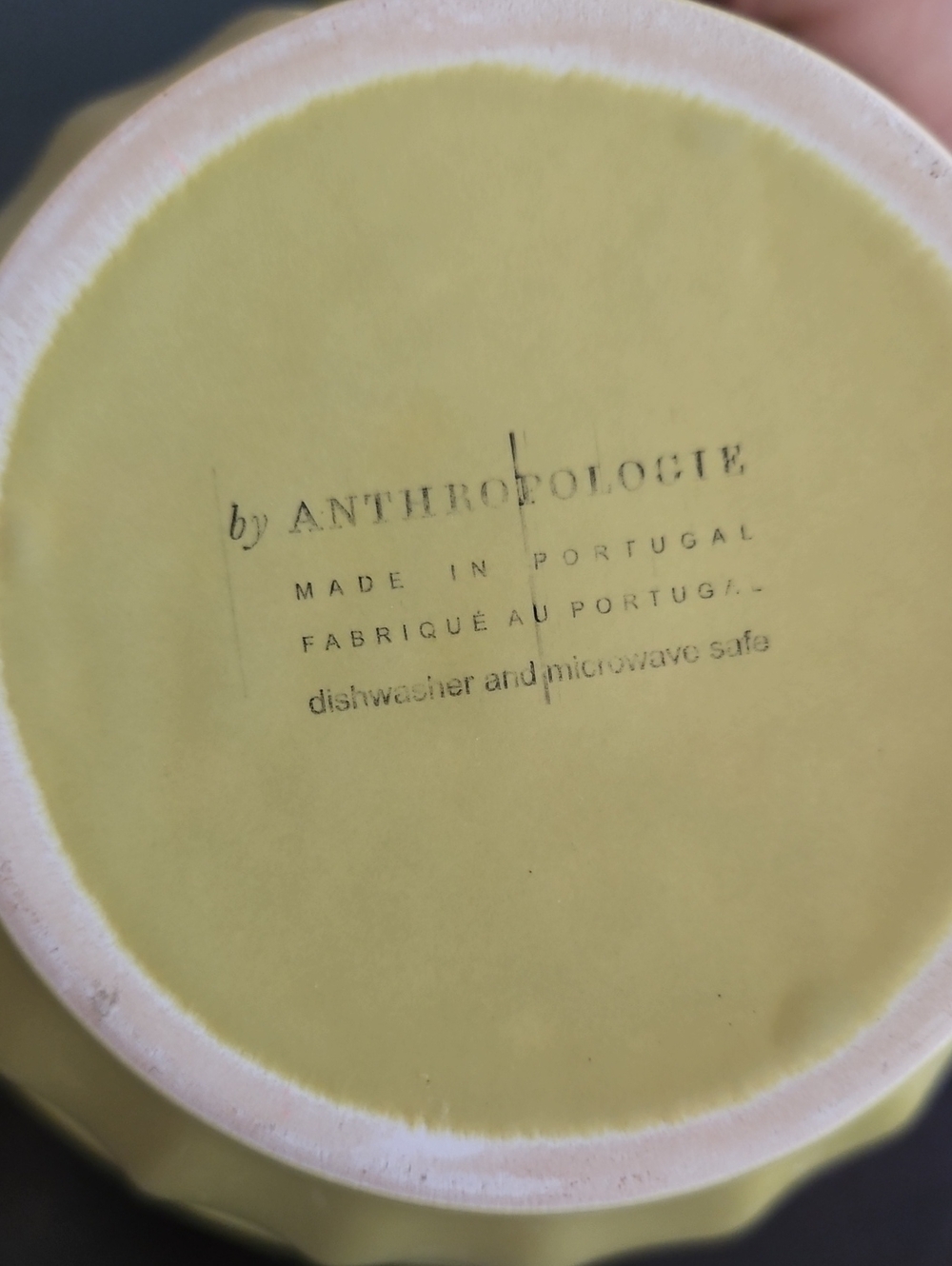 Set of 5 Anthopologie Amelia Latte Stonewear Bowls - Picture 3 of 3